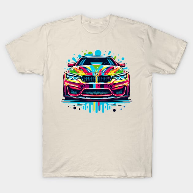 BMW M4 T-Shirt by Vehicles-Art